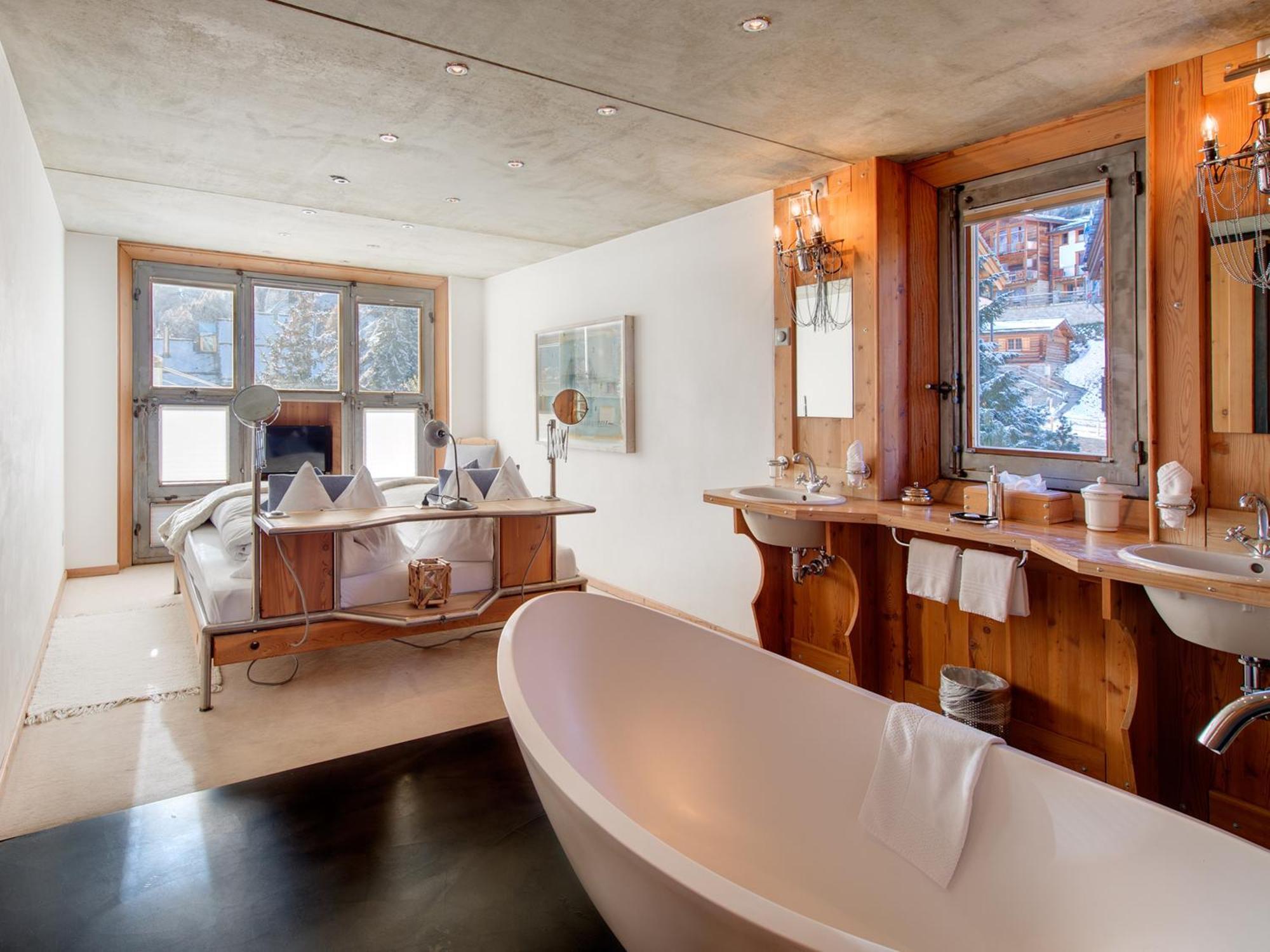 Backstage Hotel Serviced Apartments Zermatt Kültér fotó