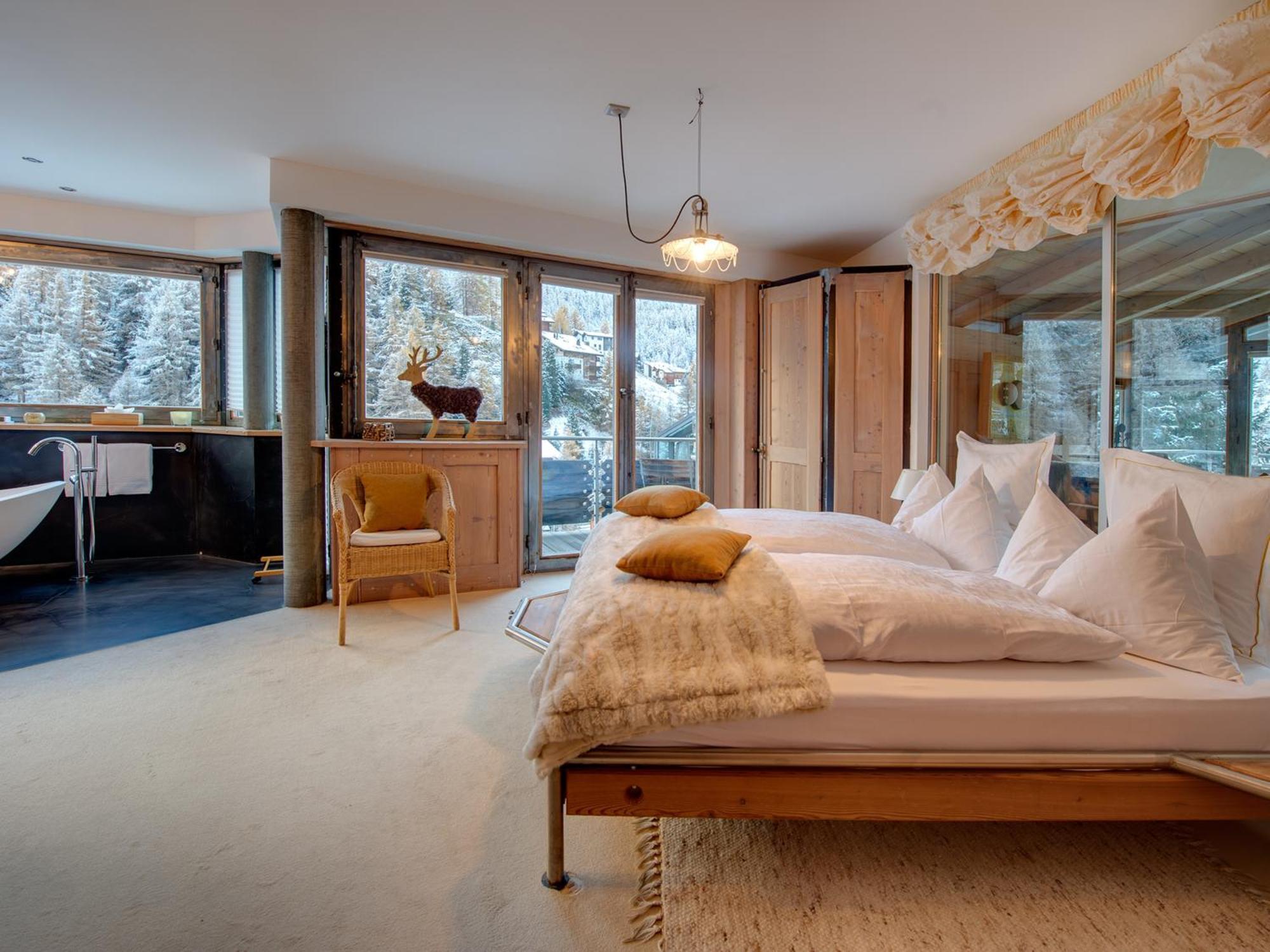 Backstage Hotel Serviced Apartments Zermatt Kültér fotó