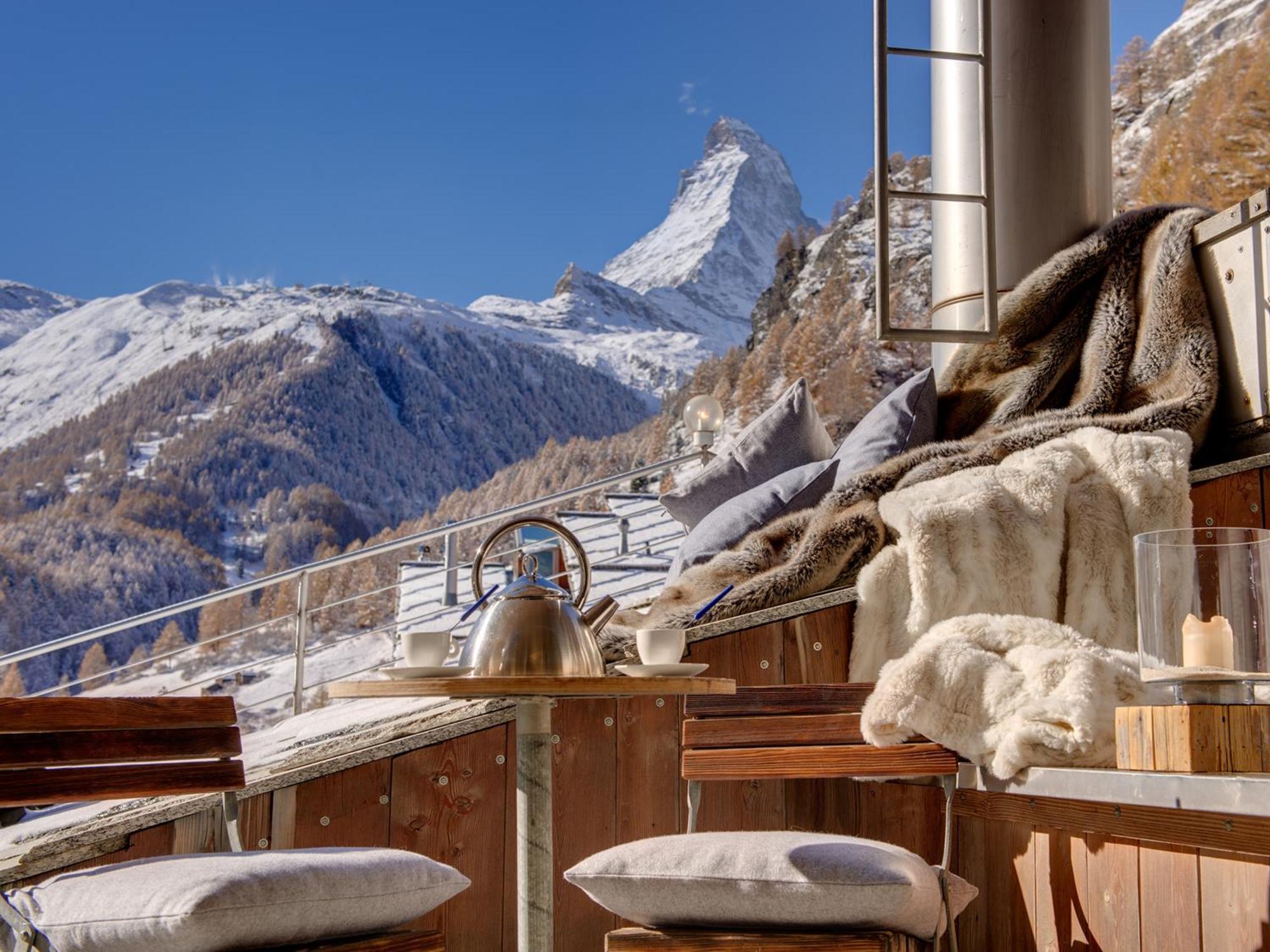Backstage Hotel Serviced Apartments Zermatt Kültér fotó
